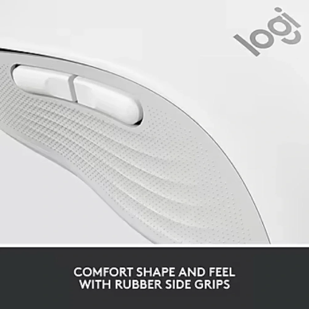 Logitech Signature M650 Wireless Optical USB Mouse, Off-White